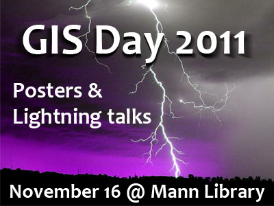 GIS Day 2011 event graphic